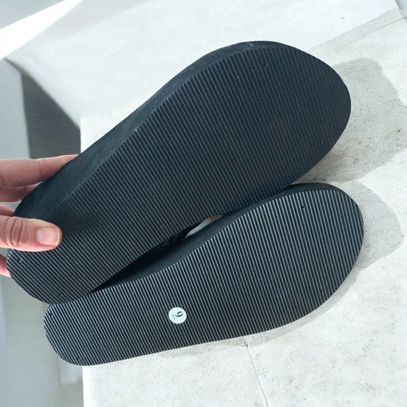 Platform Flip Flops Floral Print Comfort Sandals Summer Beach Shoes Size 6 - Picture 3 of 6